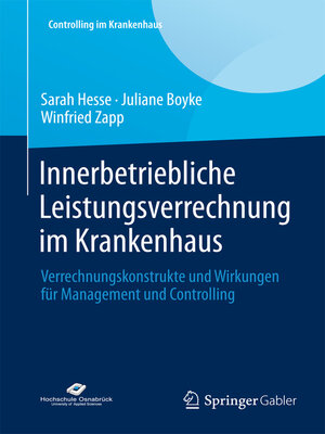 cover image of Innerbetriebliche Leistungsverrechnung im Krankenhaus